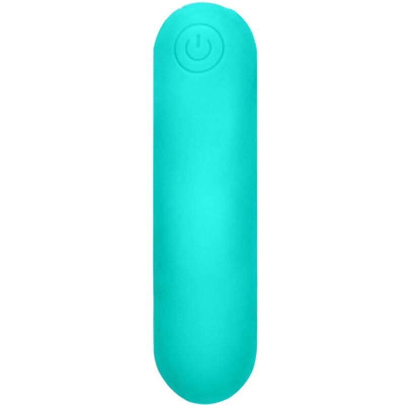 Vibrador de silicona ARMONY Splash Hehe con 10 vibraciones, tamaño 65x15 cm, de color verde.