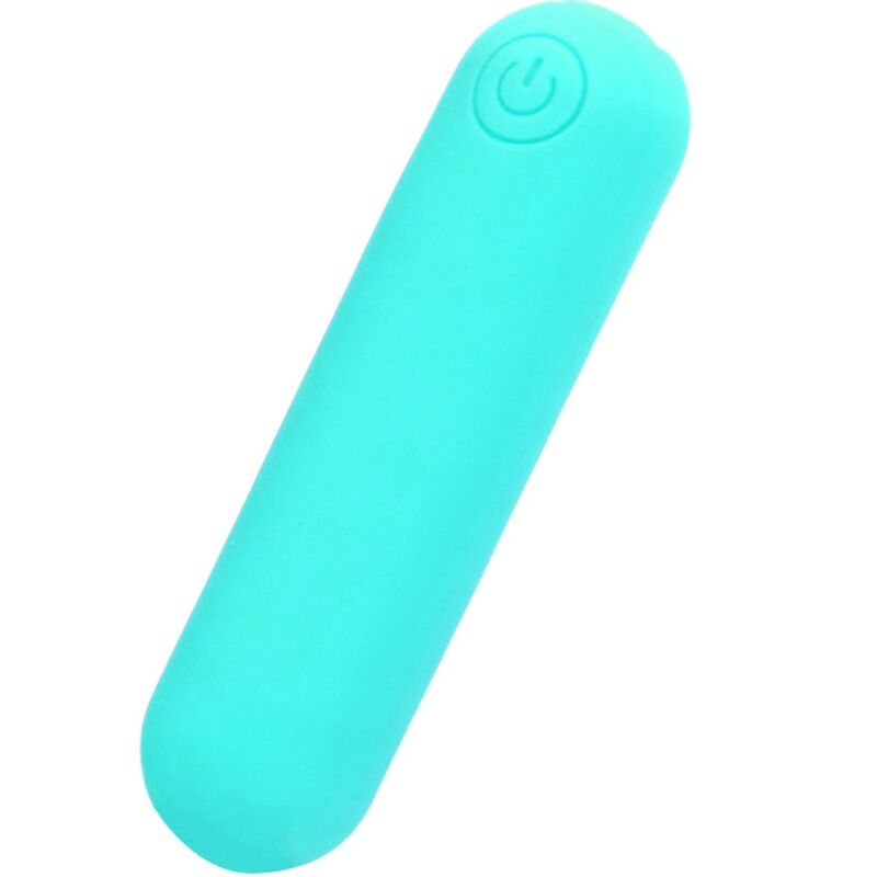 Vibrador de silicona ARMONY SPLASH HEHE con 10 vibraciones, tamaño 65x15 cm, color verde, diseñado para estimulación.