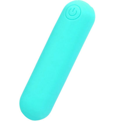 Vibrador de silicona ARMONY SPLASH HEHE con 10 vibraciones, tamaño 65x15 cm, color verde, diseñado para estimulación.