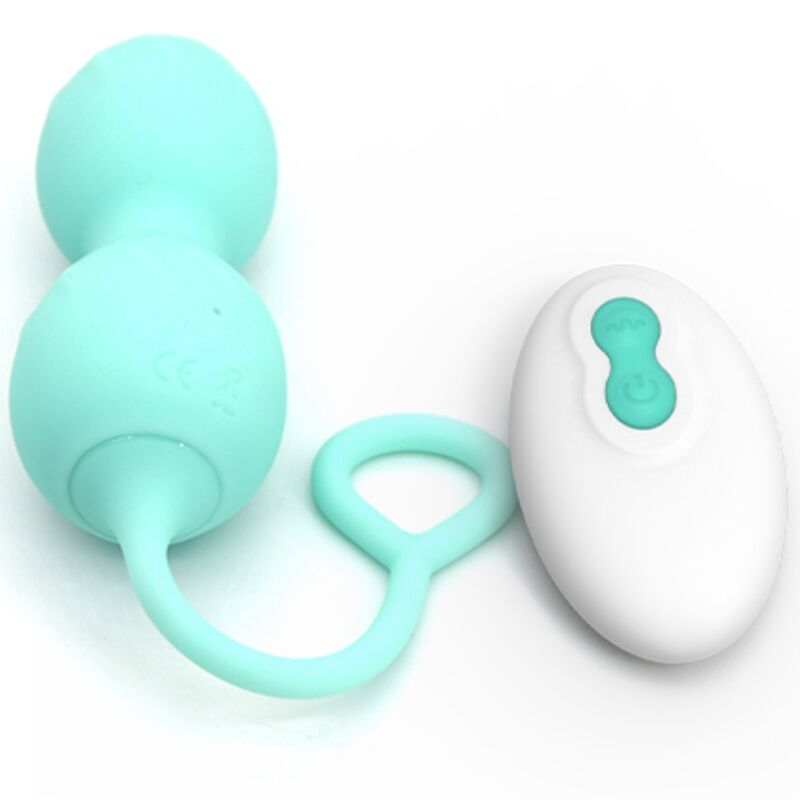 ARMONY - BLOSSOMS PESES VAGINALS VIBRADOR CONTROL REMOT 10 VIBRACIONS VERD