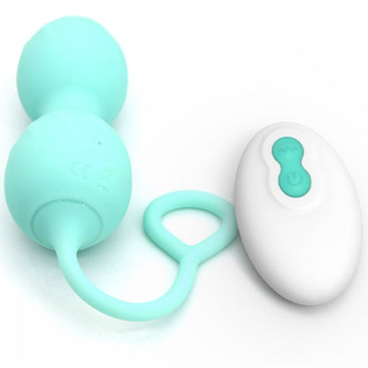 ARMONY - BLOSSOMS PESES VAGINALS VIBRADOR CONTROL REMOT 10 VIBRACIONS VERD