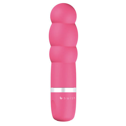 B SWISH BCUTE CLASSIC PEARL ROSA, a sleek pink personal massager with a smooth, rounded design.