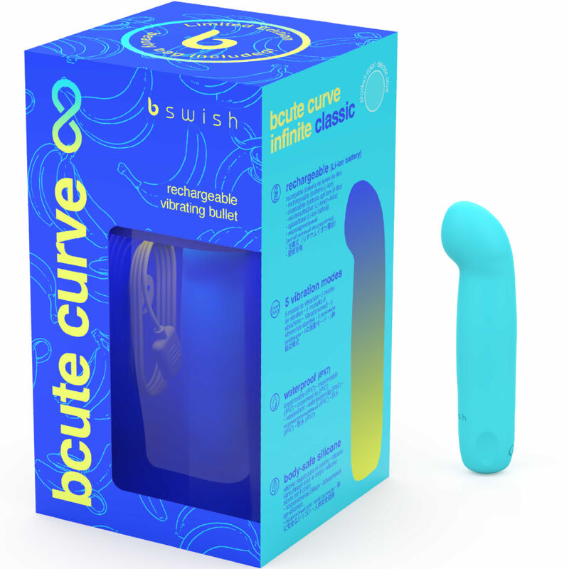 B SWISH - BCUTE CORB INFINIT CLASSIC EDICIÓ LIMITADA VIBRADOR RECARREGABLE SILICONA BLAU
