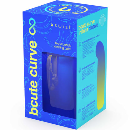 B SWISH - BCUTE CORB INFINIT CLASSIC EDICIÓ LIMITADA VIBRADOR RECARREGABLE SILICONA BLAU