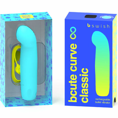 B SWISH - BCUTE CORB INFINIT CLASSIC VIBRADOR RECARREGABLE SILICONA BLAU
