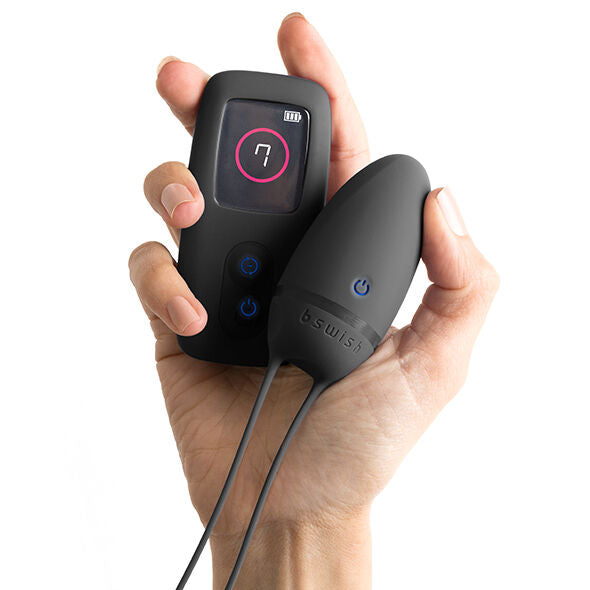 B SWISH BNAUGHTY PREMIUM UNLEASHED in black, showcasing sleek design and ergonomic shape for enhanced pleasure.