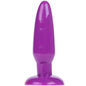 Plug anal pequeño lila de 15 cm de la marca BAILE ANAL, con forma ergonómica y superficie lisa para comodidad.