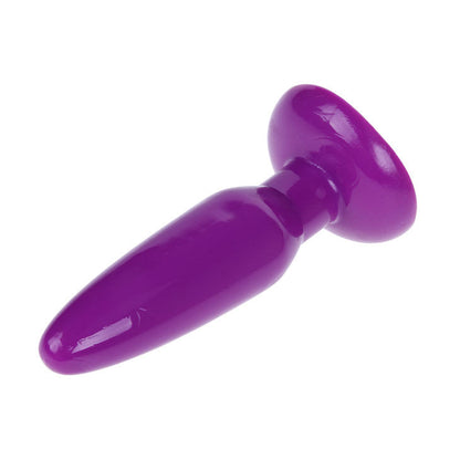 Small pink anal plug by Baile, measuring 15 cm, featuring a smooth design and tapered tip for comfortable use.
