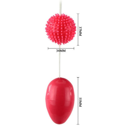 Bolas anales combinadas BAILE ANAL Twins Balls, con diseño de bolas suaves y ergonómicas para uso anal.