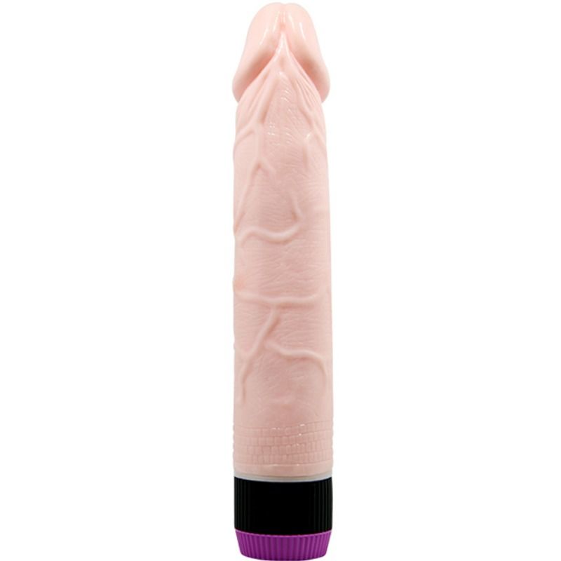 Vibrador realista BAILE Adour Club, 21.5 cm de longitud, con diseño detallado y textura que simula la piel, para uso íntimo.