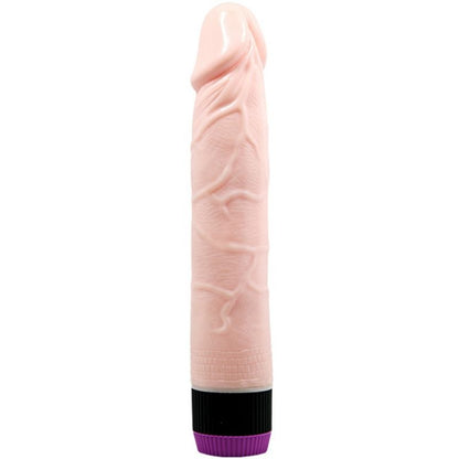 Vibrador realista BAILE Adour Club de 21.5 cm, con textura detallada y diseño ergonómico para placer y comodidad.