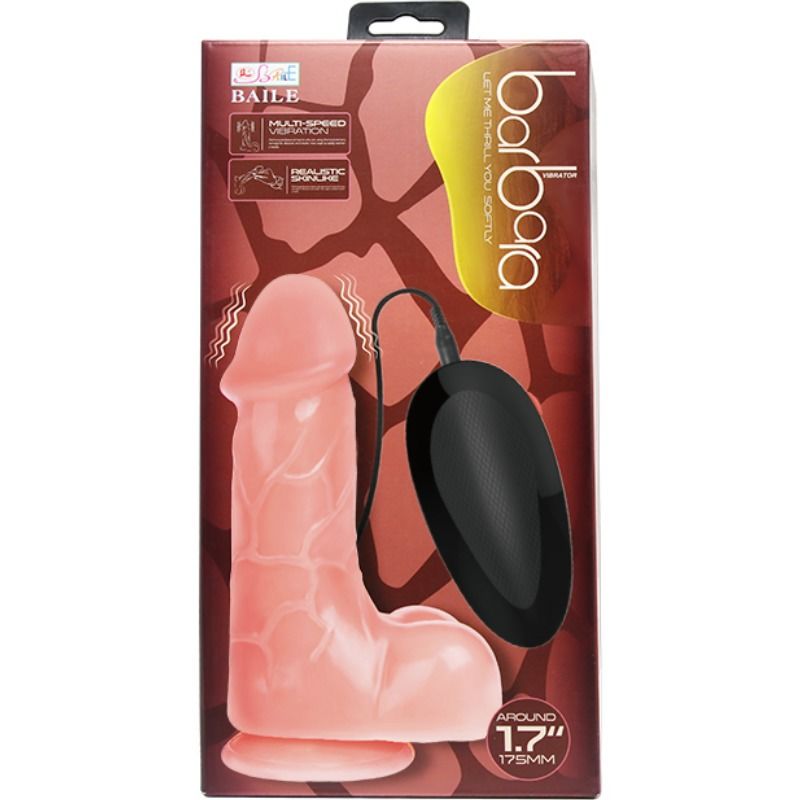 BALL - VIBRADOR REALÍSTIC BÀRBARA NATURAL