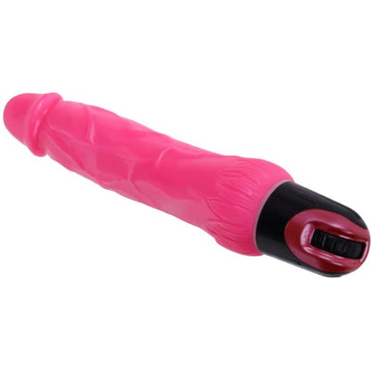 Vibrador rosa de la marca BAILE, con múltiples velocidades y diseño ergonómico para placer personal.