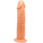 Dildo realista de 19.8 cm en color natural de la marca BAILE DILDOS, con textura detallada y forma anatómica.