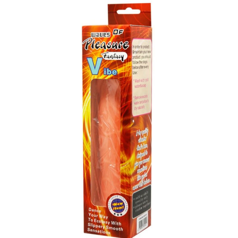 Dildo realista de 19.8 cm de color natural de la marca BAILE DILDOS, con forma anatómica y textura realista.