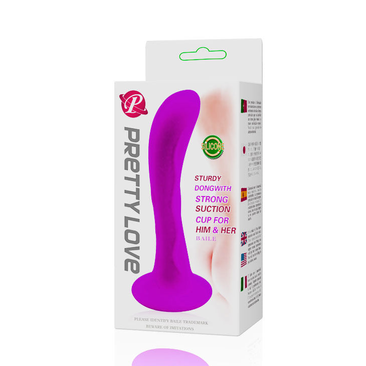 Unisex BAILE Passion strong suction plug featuring a sleek design and textured surface for enhanced pleasure.