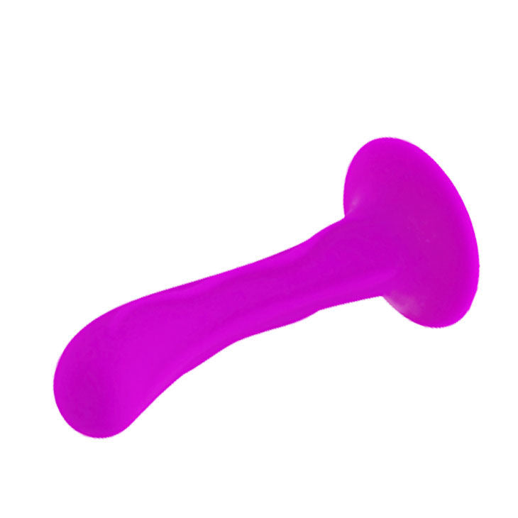 BAILE Passion Strong Suction Plug in unisex design, showcasing its flexible shape and strong suction base on a white background.