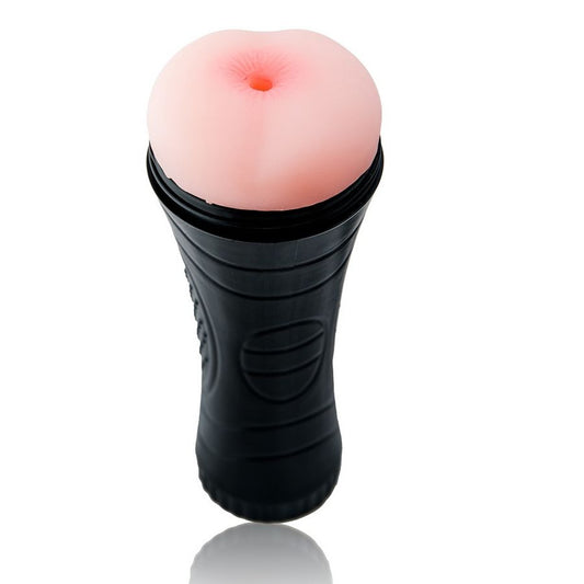 BAILE ANO masturbator with vibrator, showcasing a textured design for enhanced pleasure and a sleek, ergonomic shape.