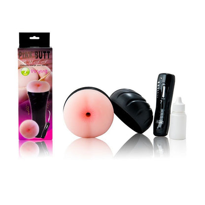 BAILE FOR HIM Ano masturbador con vibrador, mostrando textura y diseño ergonómico en primer plano.