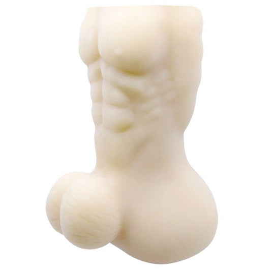 BAILE FOR HIM Back Spirit Masturbador Mini Hombre, showcasing a compact design with textured interior for enhanced pleasure.