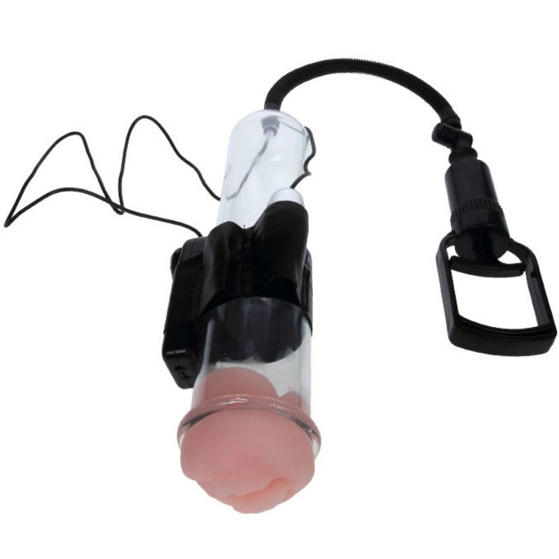 BAILE - BOMBA DE ERECCIÓN CON TIRADOR DE DEDO Y VIBRACIÓN