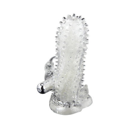 BAILE BRAVE MAN rabbit vibrator with penis extension, featuring dual stimulation design and textured surface for enhanced pleasure.