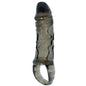 Funda extensora de pene con strap para testículos de 11.5 cm de la marca BAILE FOR HIM, ajustable y cómodo para uso íntimo.