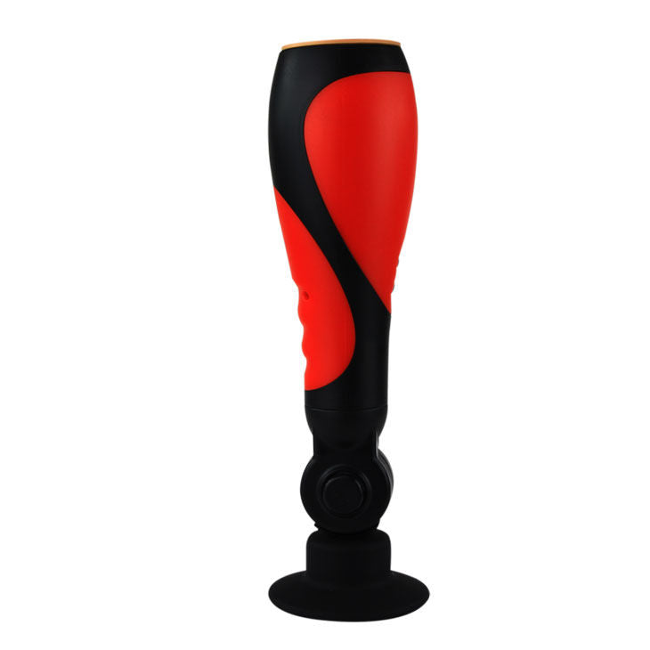 BAILE FOR HIM Oral Sex Lover 30V with adapter, personal adult toy for intimate pleasure, displayed on a neutral background.