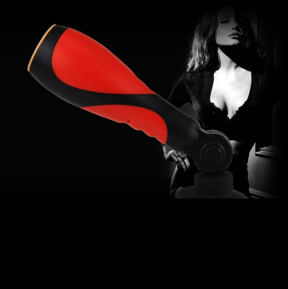 BAILE FOR HIM Oral Sex Lover 30V with adapter, close-up of device designed for oral pleasure use.