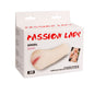 Masturbador de boca Passion Lady de la marca BAILE FOR HIM, con detalles realistas y superficie suave para placer íntimo.