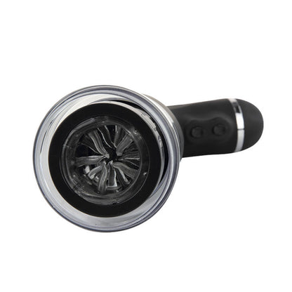 BAILE FOR HIM Rotation Lover automatic masturbator with 5V motor, showcasing sleek design and textured interior.