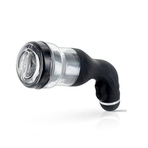 Masturbador automático Rotation Lover de BAILE FOR HIM con soporte, diseñado para placer y comodidad en uso personal.