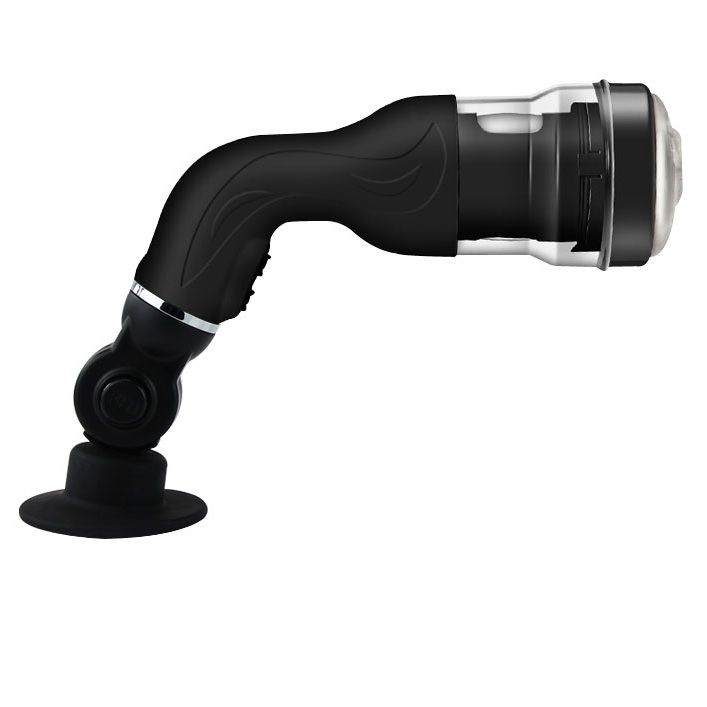 Masturbador automático Rotation Lover de BAILE FOR HIM en soporte, diseñado para una experiencia de placer personal.