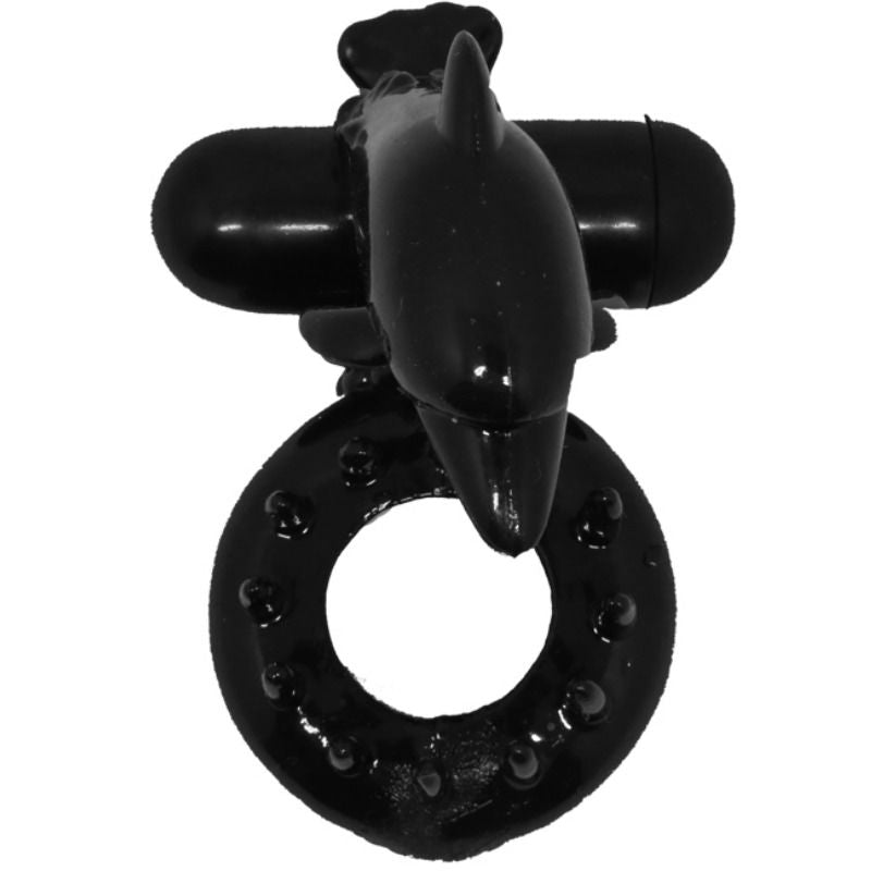 Anillo estimulador clitoriano en forma de delfín de la marca BAILE FOR HIM, diseñado para placer y estimulación sexual.