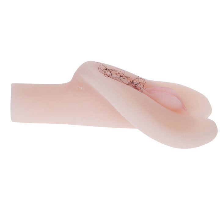 Ultra-realistic vagina vibrator by Baile For Him, showcasing textured details and realistic appearance.