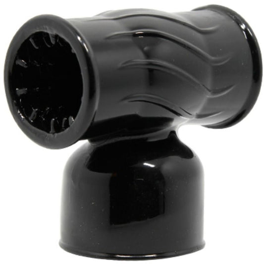 BAILE Power Head interchangeable massage head for male massager, showcasing ergonomic design and textured surface.