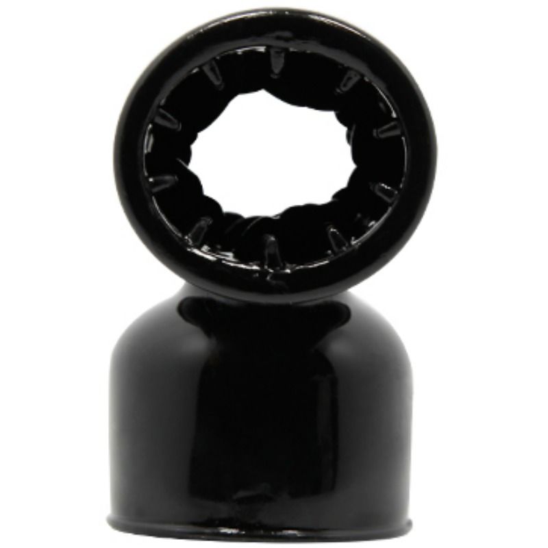 Interchangeable massage head for male massager by Baile, featuring a sleek design and ergonomic shape.