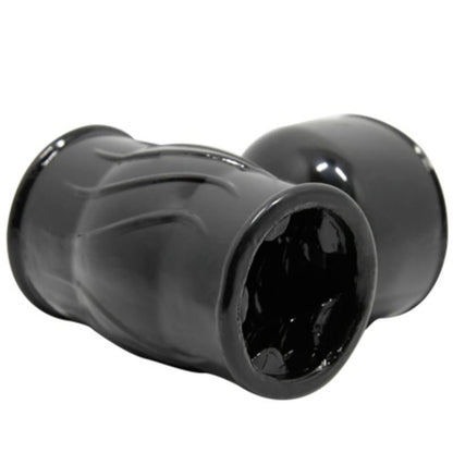 Interchangeable power head for male massager by Baile, featuring ergonomic design and textured surface for enhanced comfort.