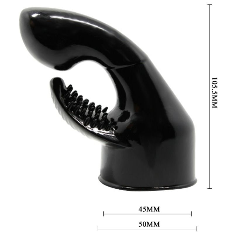 DANCE - POWER HEAD INTERCHANGEABLE HEAD FOR GY SPOT CLITORAL STIMULATION MASSAGER