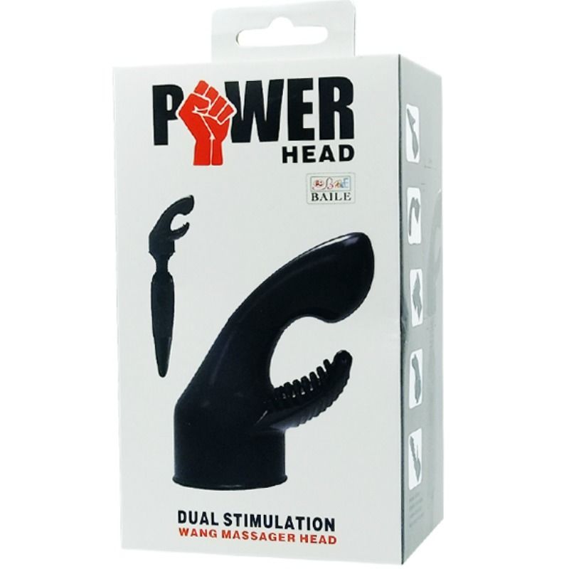 DANCE - POWER HEAD INTERCHANGEABLE HEAD FOR GY SPOT CLITORAL STIMULATION MASSAGER