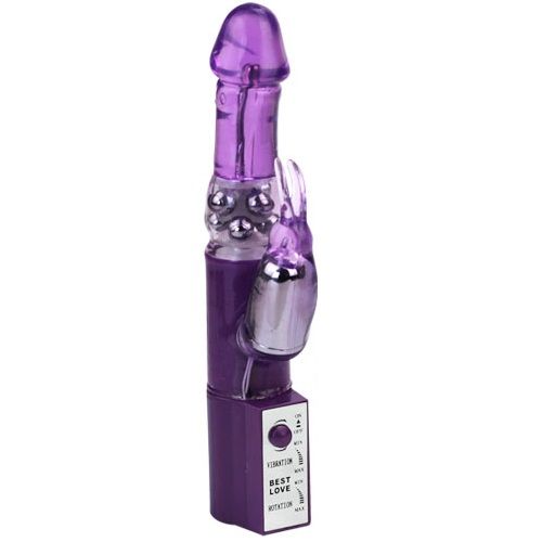 BAILE Hot Lady II Rabbit Pearl vibrator from BAILE ROTATIONS, featuring a sleek design and textured surface for enhanced pleasure.