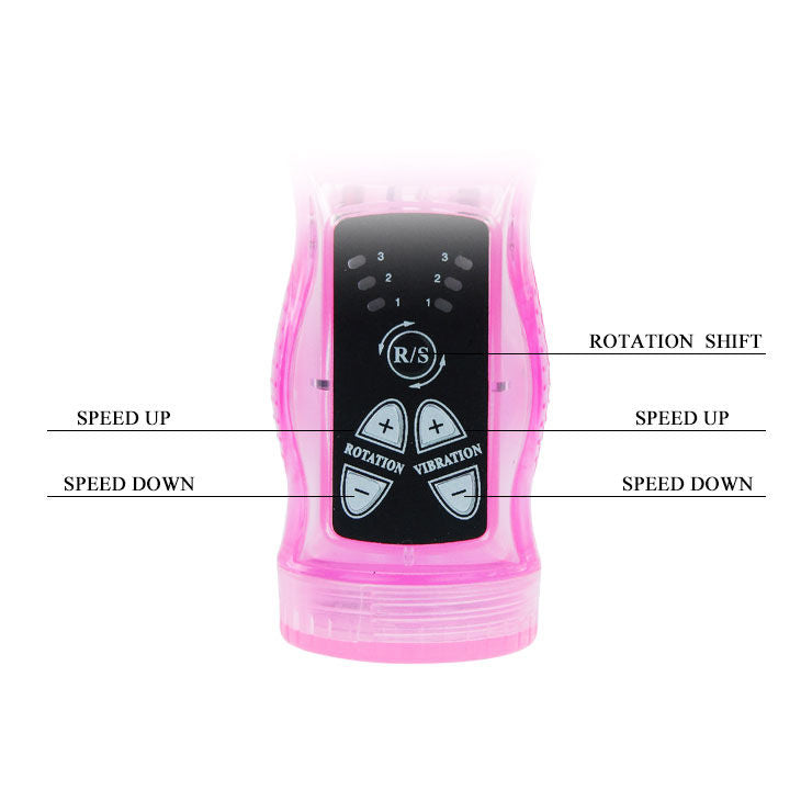 BAILE MINI RABBIT INTIMATE LOVER in Lila color, featuring sleek design and dual stimulation features.