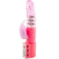 Vibrador rosa tipo conejito de la marca BAILE ROTATIONS, superestimulador con diseño ergonómico para placer sexual.