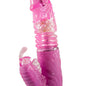 Pink BAILE Travel Partner Rotador Up & Down Rabbit toy, showcasing its flexible design and playful features.