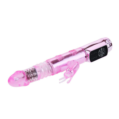 BAILE U.S. Rabbit Throbbing Mariposa with a sleek design and textured surface, showcasing its vibrant colors and features.
