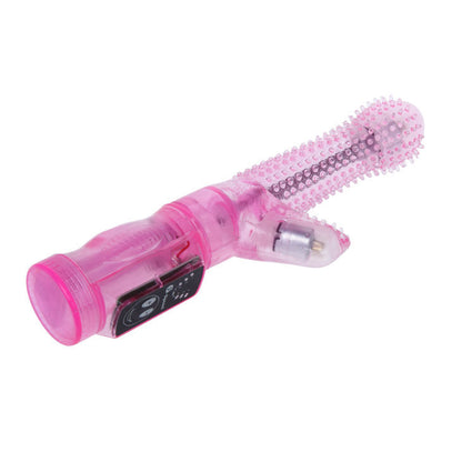 Purple BAILE Intimate Lover Tease vibrator with sleek design and textured surface, ideal for personal pleasure.