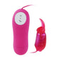 BAILE Cute Secret Conejito Vibrador in pink, featuring a sleek design and 12 speed settings for stimulation.