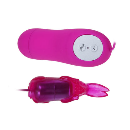 BAILE Cute Secret Conejito Vibrador in pink, featuring 12 speeds and a playful bunny design.
