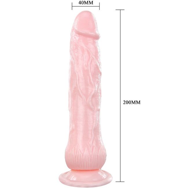 Dildo vibrador Fountain de BAILE VIBRATORS, con función squirting y diseño realista para placer y estimulación.