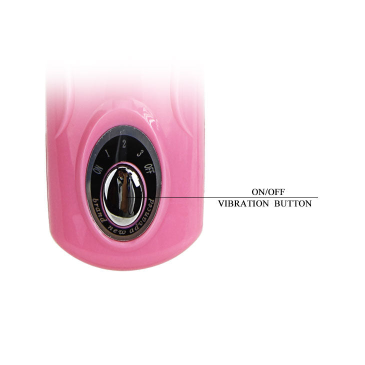BAILE Vibrators LENGUA MASAJEADORA 3V showing a textured tongue-shaped massager in vibrant colors.